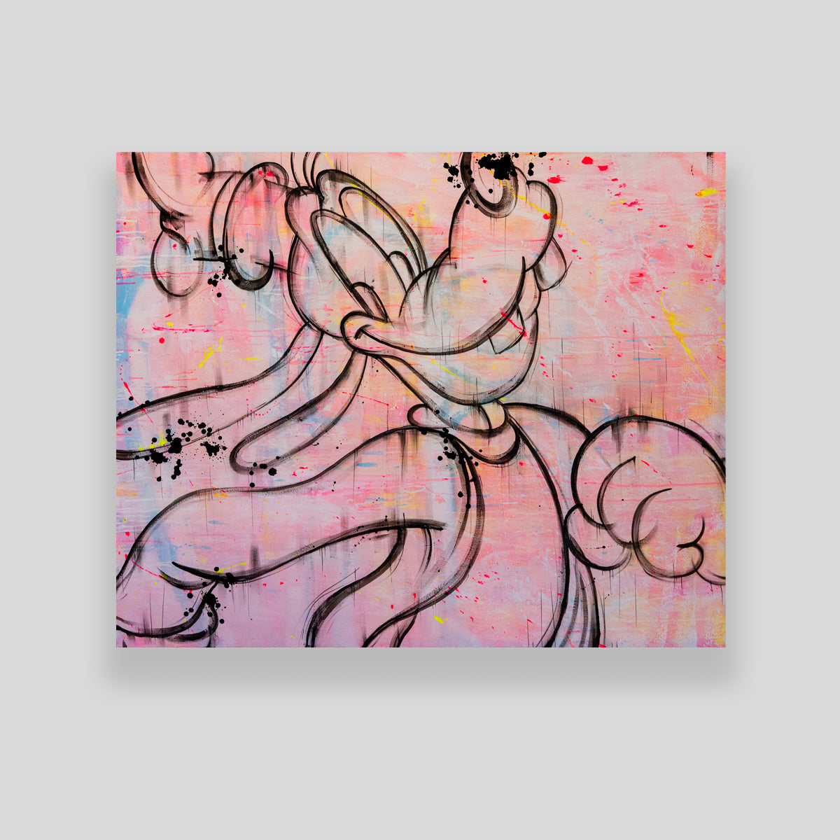 Goofy's Joyful Vibe Poster