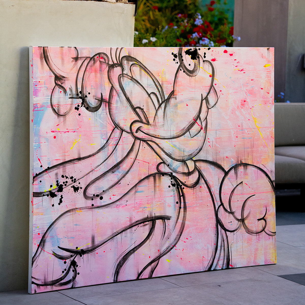 Goofy's Joyful Vibe