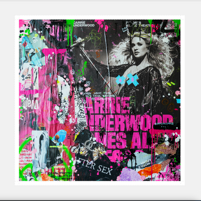 Carrie Underwood: Street Pop Fusion PRINTS