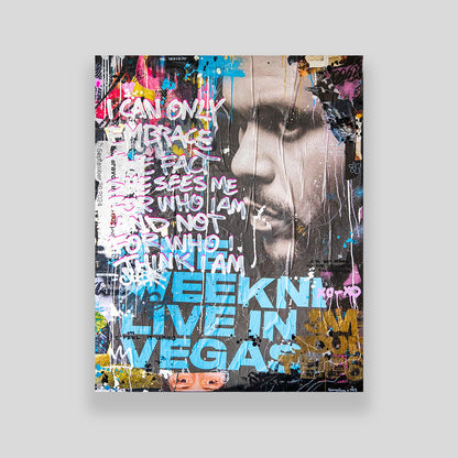 Vegas Weeknd Street Art Wall Decor | Urban Pop Art